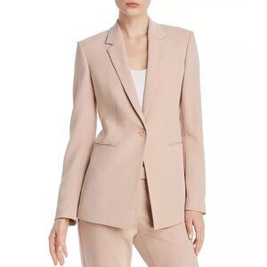 Theory Admiral Crepe Power Blazer - 100% Exclusive Bloomingdales, Petal Pink, 00